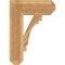 Ekena Millwork Merced Craftsman Rough Sawn Bracket, Western Red Cedar, 6"W x 20"D x 28"H BKT06X20X28MRC04RWR - alternate 4